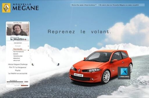 Site de lancement Renault Megane