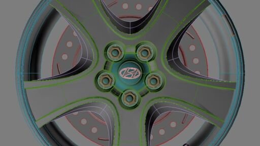 Modélisation CAO Jante Hyundai