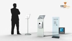 Création de bornes d'accueil