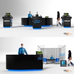 Conception d'un comptoir d'accueil