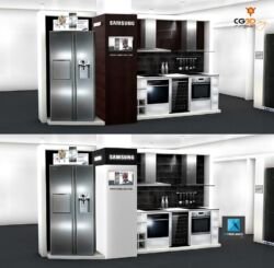 Création d'un corner shop pour materiel de cuisine