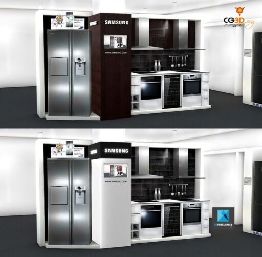 Création d'un corner shop pour materiel de cuisine