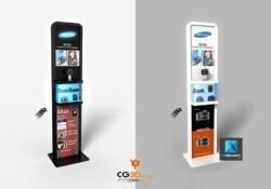 Etagères présentoir pour appareil photos