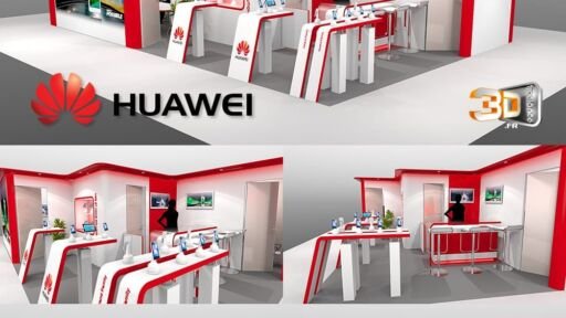 Stand sur mesure pour Huawei