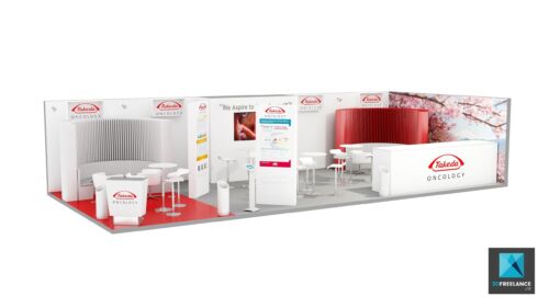 stand laboratoire pharmaceutique designer freelance