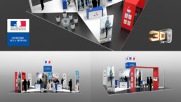 Création du stand du Ministère de la Défense | Client: decopros.fr