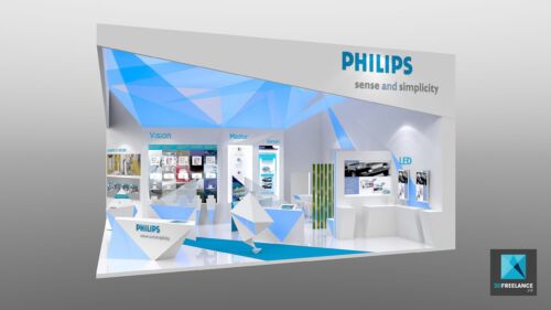 stand philips - perspective 3d