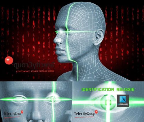 Animation 3D HD pour le salon de la Biometrie