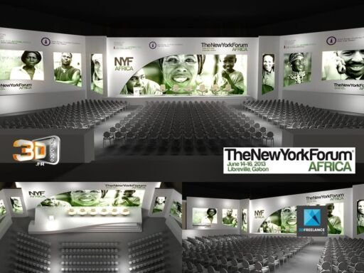 The New York Forum Africa | Client: The Experience New York | Scénographie