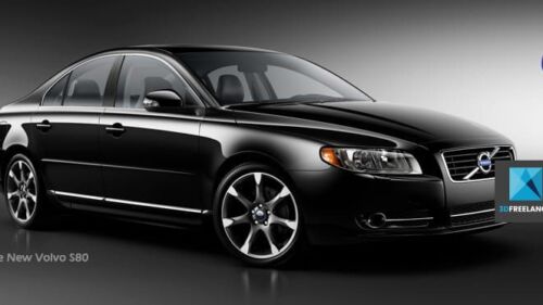 Voiture Volvo en Images de synthèse