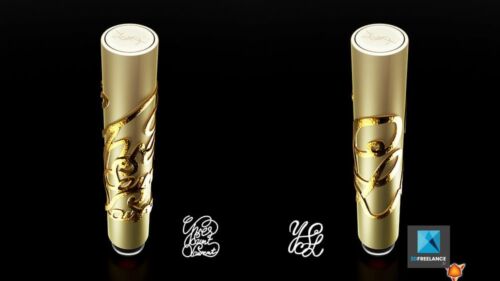 Rendus 3D du nouveau Parfum Yves Saint Laurent
