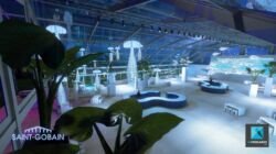 image d'ambiance 3d rough événementiel freelance saint-gobain