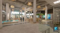 perspective 3d événementiel CIO2018 - roughman freelance