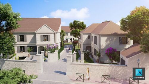 image 3d lotissement