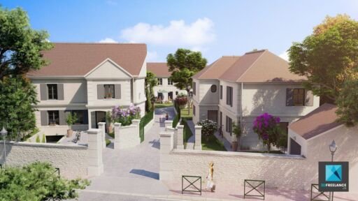 image 3d lotissement