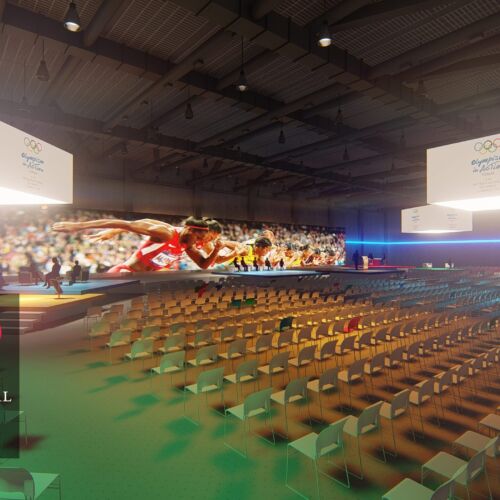 rough 3d &eacute;v&egrave;nementiel forum CIO - perspectiviste freelance