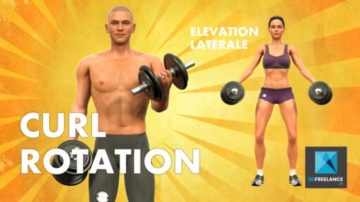 animateur personnage 3d