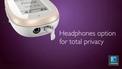 animation 3d produit - téléphone philips egg