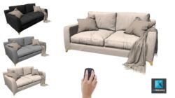 configurateur 3d de canapé