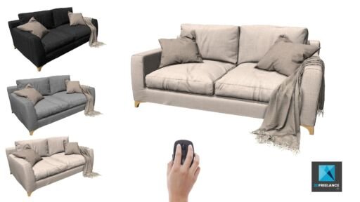 configurateur 3d de canapé