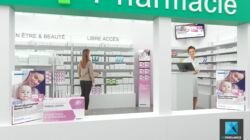 image 3d pharmacie - rendu 3d pharmacie