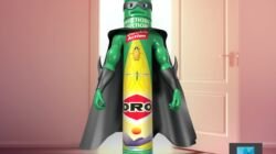 personnage bombe insecticide