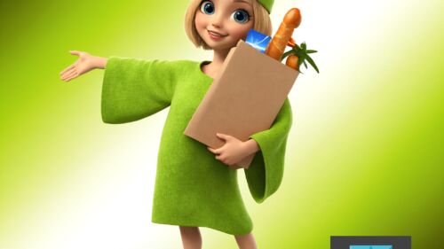 image 3d fee - mascotte 3d fee