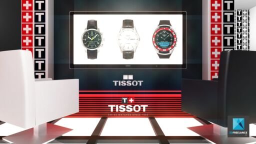 image 3d point de vente