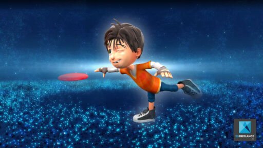 dessin 3D personnage enfant garçon