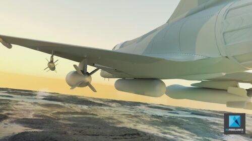 illustration 3d avion