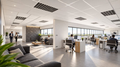 image 3d bureaux - rendu 3d bureaux