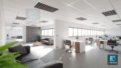 image 3d bureaux - rendu 3d bureaux