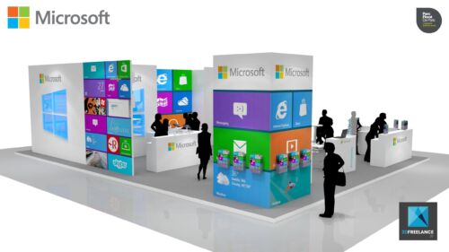 image 3d stand Microsoft