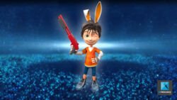 maquette 3D personnage enfant garçon