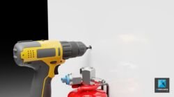 animation 3d extincteur freelance