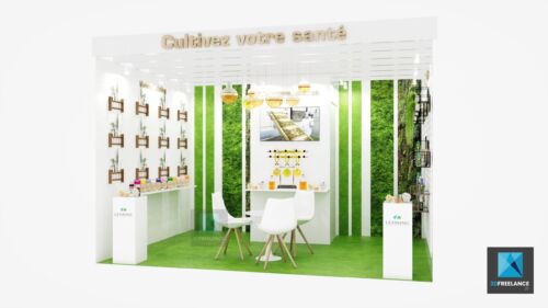 design de stand santé lehning
