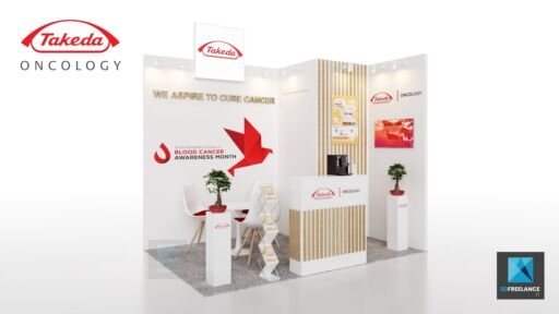 stand design médical - Takeda