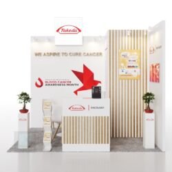 stand moderne m&eacute;dical - Takeda