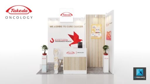 stand moderne médical - Takeda