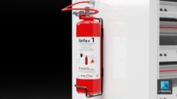 vidéo 3D extincteur - rendu 3D