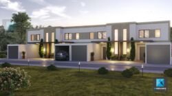 Perspective 3d architecture - Résidence à Strasbourg