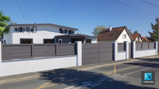 image 3d pour permis de construire - insertion paysagère