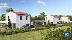 image 3d résidence à Lyon