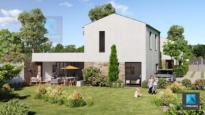 rendu 3d maison Lyon