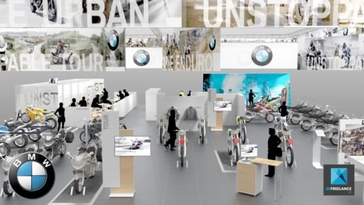 créateur de stand BMW - freelance