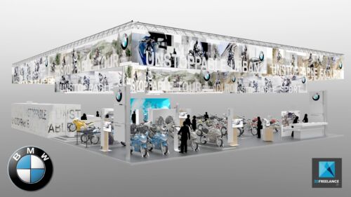 designer stand freelance BMW