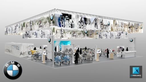 designer stand freelance BMW