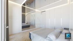 image 3d rénovation appartement - chambre