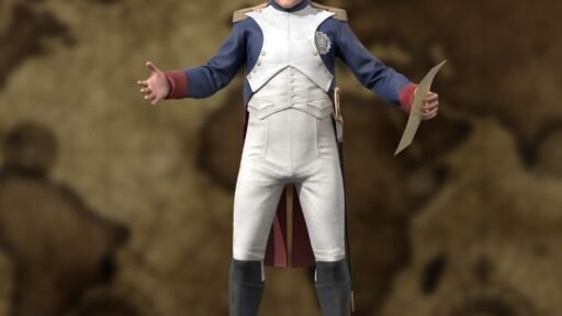 personnage 3d napoléon - image 3d napoléon