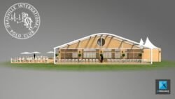 perspective 3d tente évènementielle